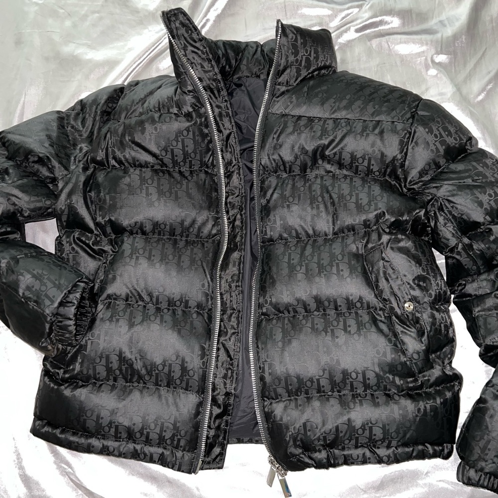 Christian Dior a puffer coat black